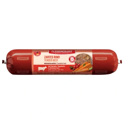 Afbeelding van Fleischeslust Classic 6 x 800 g Mals rundvlees met wortel, rozenbottel &amp; pompoenpitten