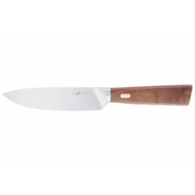 Afbeelding van Couteaux &amp; Co Keukenmes 12,5cm Walnoten Handvat Vuurbak