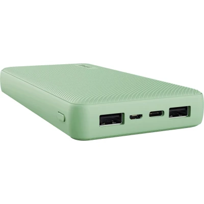 Afbeelding van Trust Primo Powerbank 20.000 Mah Eco Groen
