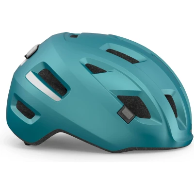 Afbeelding van MET E Mob Fietshelm Mannen &amp; Vrouwen Bike Volwassenen Maat M (56 58cm) NTA8776 Teal