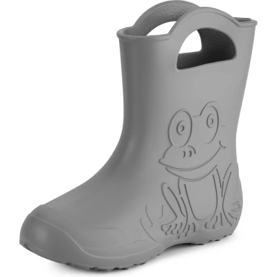 Afbeelding van Ladeheid LA CA FrogWomen Dames Regenlaarzen Rubber Laarzen EVA Kikker Grijs 36/37