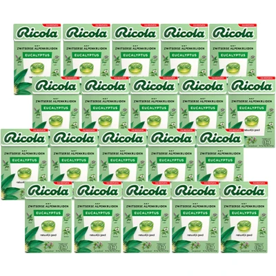 Afbeelding van Ricola Eucalyptus 20x50g