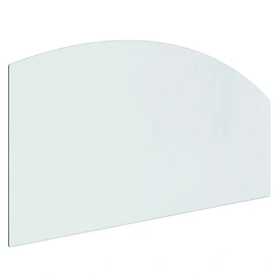 Afbeelding van vidaXL Glasplaat openhaard 120x60 cm