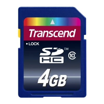Afbeelding van Transcend Premium SD kaart 4GB Class 10