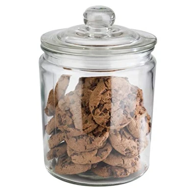 Image de APS 82251 Classic Bocal en verre de qualité supérieure pour le stockage d&#039;une capacité 2 l Vos marchandises restent fraîches grâce au couvercle avec joint d&#039;étanchéité