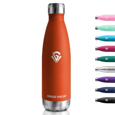 Afbeelding van Roestvrijstalen thermosfles, 750 ml, BPA vrij, dubbelwandig, geschikt voor koolzuurhoudende dranken, thermosfles camping, kinderen, fitness, koolzuur, sport, reizen, jongens