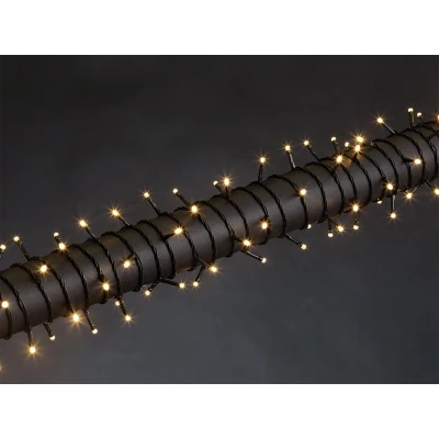 Afbeelding van LUNA LED 12 m 160 leds wit groene kabel modulator 24 V