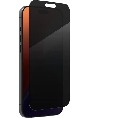 Afbeelding van ZAGG Screen Protector Geschikt voor Apple iPhone 16 Pro Max InvisibleShield Glass Elite Privacy Gemakkelijke Installatie Antibacterieel