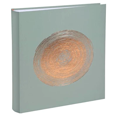 Afbeelding van Fotoalbum Exacompta 29x32cm 60 witte pagina&#039;s Ellipse groen