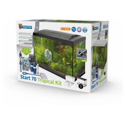 Afbeelding van Superfish Start 70 Tropical Kit Zwart