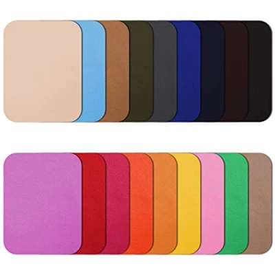 Afbeelding van Newaner 18 stuks reparatiepatches, kleuren strijkbare patches, opstrijkbare patch voor kinderen en volwassenen, doe het zelf correctie meerkleurig, kleding, T shirt, jeans (12,5 x 9,5