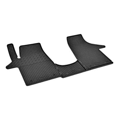 Afbeelding van Z4L Op maat gemaakte rubberen vloermatten voor VW T5 Transporter/Caravelle/Multivan 2003 2015, 2/3 zits