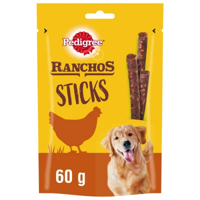 Afbeelding van Pedigree Ranchos Sticks Hondensnacks Kip 60 g