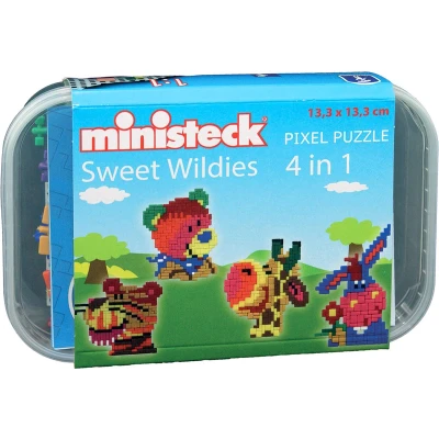Afbeelding van Ministeck Wilde Dieren Box, 500st.