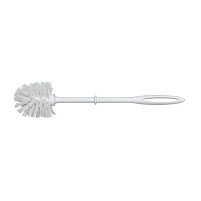 Afbeelding van WENKO Reserveborstel met handvat van kunststof, wit, 3 stuks, toiletborstelhouder, 8 x 37 cm, wit