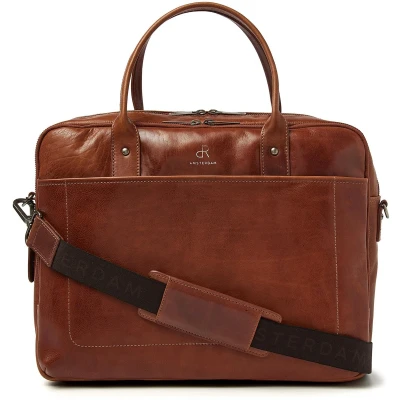 Afbeelding van dR Amsterdam Werktas Milan 283756 Cognac