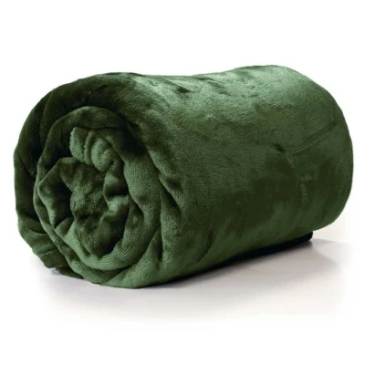 Afbeelding van Unique Living Enzo plaid 130x180cm Pesto