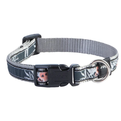 Afbeelding van Rogz Scooter Halsband Island Hondenhalsband Coral Zilver Medium