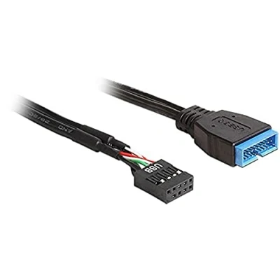 Afbeelding van Pin Header USB3.0 USB2.0 adapter 0,60 meter
