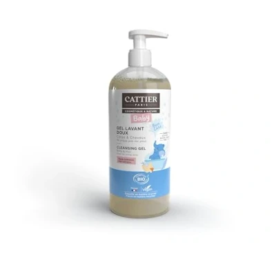 Afbeelding van Cattier Lavant Gel Zacht voor haar en lichaam, 500 ml, veganistisch