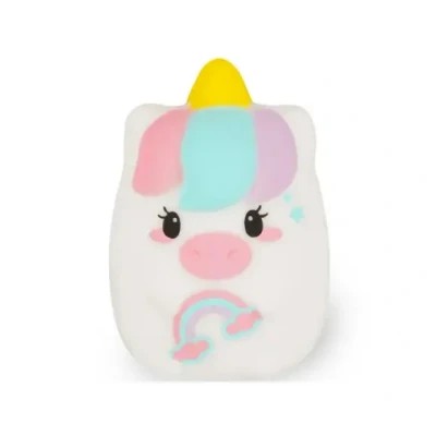 Afbeelding van Legami puntenslijper Mini Friends, ideale voor kinderen, gemakkelijk vast te houden, potlood en potloden, schrijfwaren op school kantoor, afmetingen 3 x 4,5 2 cm, eenhoorn thema