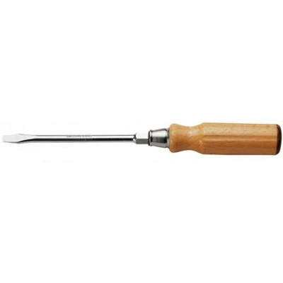 Image de FACOM ATHH.6.5X125 tournevis avec manche en bois pour vis à fente lame forgée 6 côtés