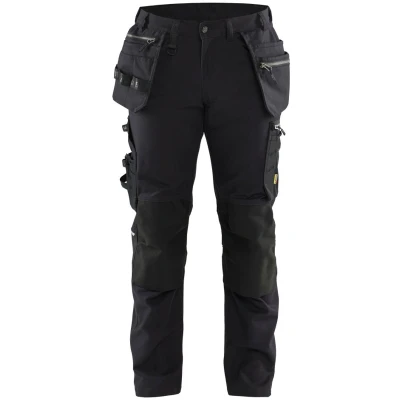 Afbeelding van Blaklader Werkbroek met stretch 1790 1370 Zwart/Zwart
