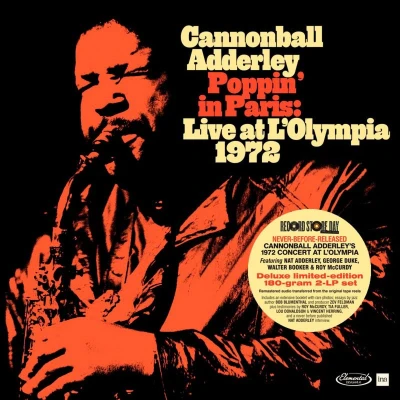 Afbeelding van Cannonball Adderley Poppin&#039; In Paris: Live At L&#039;Olympia 1972 (RSD2024 / 2LP)