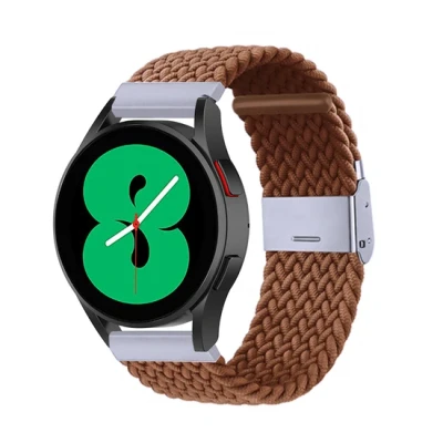 Afbeelding van Garmin Approach S12 / S40 S42 Braided nylon bandje Bruin