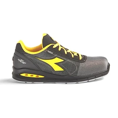 Afbeelding van Diadora Run Net Airbox Matryx Low S1p Src, Atletiekschoenen voor heren, Bordeaux/Zwart
