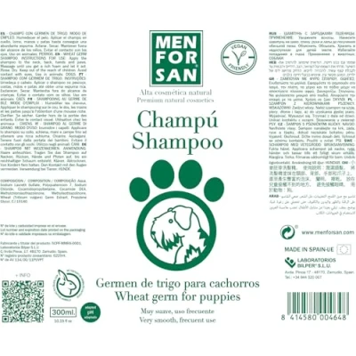 Afbeelding van Dierenshampoo Menforsan Puppy&#039;s Tarwekiemen 300 ml