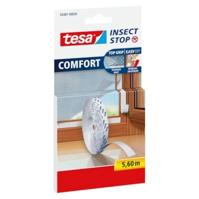 Afbeelding van Tesa 55387 20 Insect Stop Comfort Extra lijmband Geschikt voor merk Vliegenhor 5.6 m
