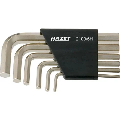 Afbeelding van HAZET 2100/6H Haakse schroevendraaierset Chroom vanadium staal 6