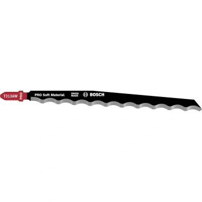 Image de BOSCH 2608635187 Lame de scie sauteuse T 313 AW spéciale pour matériaux tendres (paquet 3)