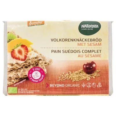 Afbeelding van Naturata Knäckebröd Sesam Biologisch 250GR