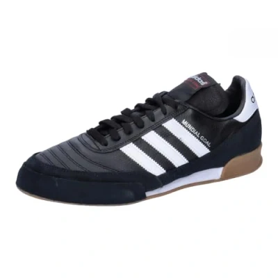 Afbeelding van adidas Performance Schuhe Mundial GOAL Zaalvoetbalschoenen, Heren, Maat: 39 1/3, Noir/blanc Leer en imitatieleer