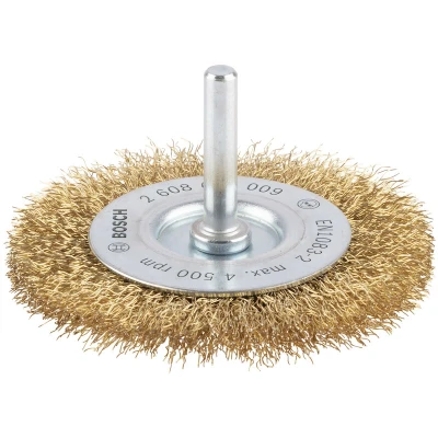 Image de BOSCH 2608622009 brosse à disque, plaquée laiton 75 x 0,2 10 mm