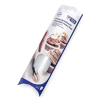 Afbeelding van thermohauser 26 wegwerpspuitzakken (PE kunststof), maximale hechting, transparant, 53 x 27,5 0,0075 cm