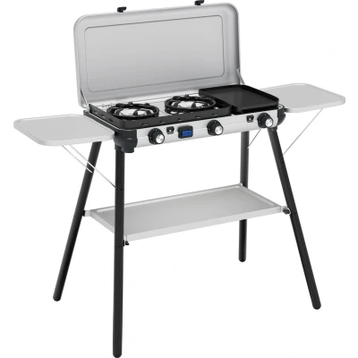 Afbeelding van Campingaz camping Kitchen 2 Multi Cook Plus kooktoestel 3 krachtige branders koken en grillen op één apparaat