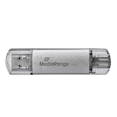 Image de MediaRange Clé USB 64 Go 3.1 Combo avec TYPE C  Clé USB  64 Go, mr937