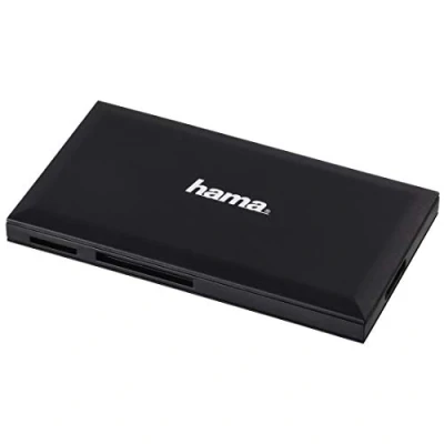Afbeelding van Hama USB 3.0 multi kaartlezer, SD/microSD/CF/MS, zwart