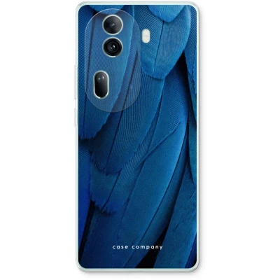 Afbeelding van Case Company® hoesje geschikt voor Oppo Reno 11 Pro Pauw Soft Cover Telefoonhoesje Bescherming aan alle Kanten en Schermrand