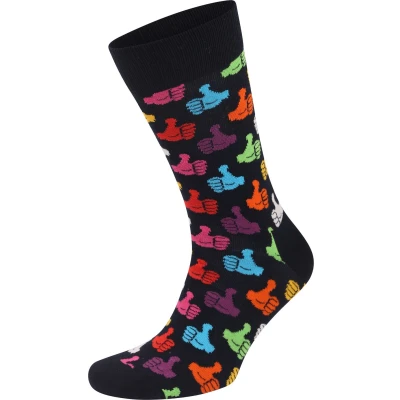 Afbeelding van Happy Socks sokken Thumbs Up maat 41 46 Halfhoge Duurzaam Suitable Herenkleding
