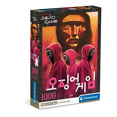 Afbeelding van Clementoni Puzzel 1000 Stukjes Squid Game Voor Volwassenen