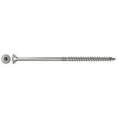 Afbeelding van Fischer 657404 Houtschroef 6 mm 140 Binnen T, Interne vertanding, TX, Torx, T profiel RVS V4A Corrosiebestendig 100 stuk(s)