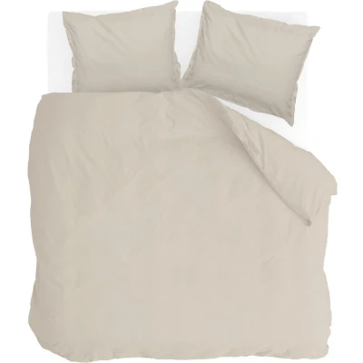 Afbeelding van Walra Dekbedovertrek Vintage Satin 200x220 100% Katoen Zand