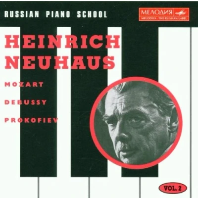 Afbeelding van Heinrich Neuhaus Plays Mozart, Debussy &amp; Prokofiev