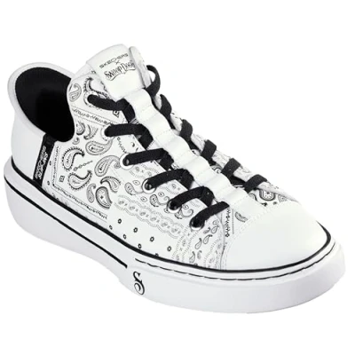 Afbeelding van Skechers Slip Ins Snoop One OG 251016 WBK, Mannen, Wit, Sneakers,Sneakers, maat: 47,5