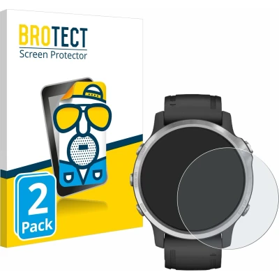 Afbeelding van BROTECT Screenprotector voor Garmin Fenix 6S / Pro Folie Beschermfolie matte (2 Stuks)