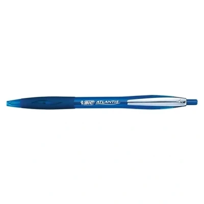 Image de Stylo Bic Atlantis rétractile Soft Bleu